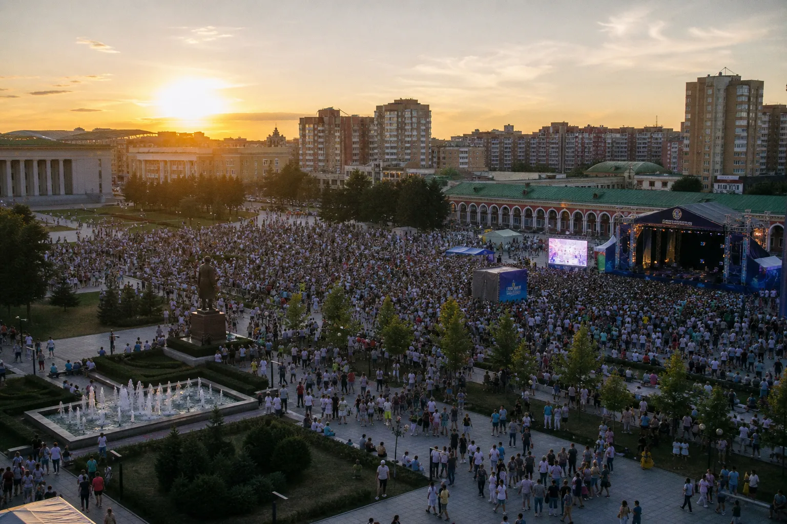 День города в Йошкар-Оле: программа праздника, ярмарки и главные площадки