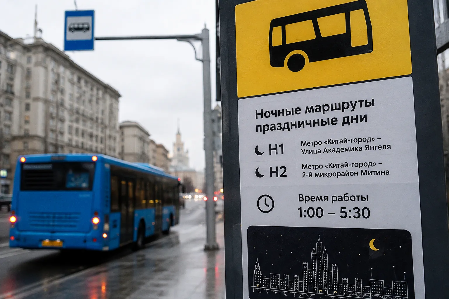 В Москве утвердили программу Дня города и продлили работу ночного транспорта